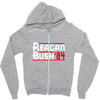 reagan bush '84 Zipper Hoodie