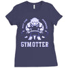 not the average gym otter Ladies Fitted T-Shirt