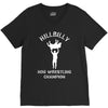 hillbilly hog wrestling champ V-Neck Tee