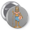 castaway Pin-back button
