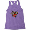 sailor jerry tattoo art military mermaid Racerback Tank