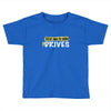 first one to puke drives Toddler T-shirt
