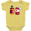 pb&amp;j wedding Baby Onesie