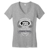 vintage quality without compromise 2000 aged to perfection Women's V-Neck T-Shirt
