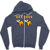 boo bees Zipper Hoodie