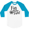 fun in the sun 3/4 Sleeve Shirt