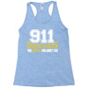 911 dispatcher heroes Racerback Tank