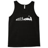 evolution of man' chequered flag classic 912 Tank Top