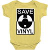 save the vinyl Baby Onesie