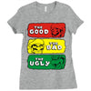 mario western Ladies Fitted T-Shirt