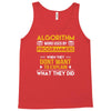 algorithm word used by programmers Tank Top