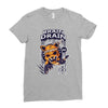 brain drain fox Ladies Fitted T-Shirt