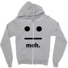 meh Zipper Hoodie