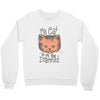 my cat is on the internet Crewneck Sweatshirt
