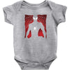 Spiderman Silhouette Baby Bodysuit