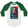 for the orcs 3/4 Sleeve Shirt