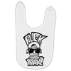 hip hop face Baby Bibs