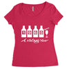 bottles 1965   mens funny Women's Triblend Scoop T-shirt
