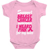 I Wear Pink For My Aunt Baby Onesie