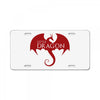 Little of Dragon License Plate