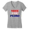 Vote For Pedro Women's V-Neck T-Shirt