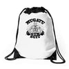 mugatu gym suit Drawstring Bags