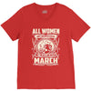 women march V-Neck Tee