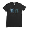 speak friend and enter Ladies Fitted T-Shirt