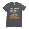 environmental scientist Ladies Fitted T-Shirt