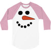 frosty snowman 3/4 Sleeve Shirt