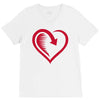 love back V-Neck Tee