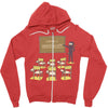 ninja school Zipper Hoodie