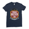 proud brother of a 2018 graduate. Ladies Fitted T-Shirt