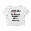 August Girls Crop Top