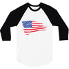 united states of america 3/4 Sleeve Shirt