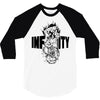 thanos gauntlet 2 3/4 Sleeve Shirt