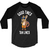 good times tan lines 3/4 Sleeve Shirt
