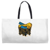 plastic debris Weekender Totes