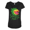 feed me Maternity Scoop Neck T-shirt