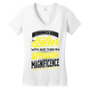 If Things Gets Better With Age Then I Am Approaching Magnificence Women's V-Neck T-Shirt