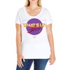what's up jerks Ladies Curvy T-Shirt