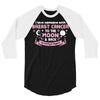 I Love Someone with Breast Cancer to The Moon and Back to Infinity 3/4 Sleeve Shirt