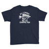all i caught was this crappie fish Youth Tee