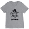 adventure calling and i must go woods ex V-Neck Tee