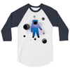 Space Astronot 3/4 Sleeve Shirt
