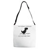 internet is broken game funky Adjustable Strap Totes