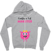 Creating a Lil Monster Baby Girl Zipper Hoodie