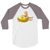 peanut inside 3/4 Sleeve Shirt