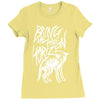 bring me the horizon wolf bones new Ladies Fitted T-Shirt