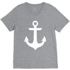 anchor black sailor vintage style navy nautical V-Neck Tee